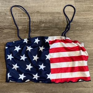 USA Crop Top